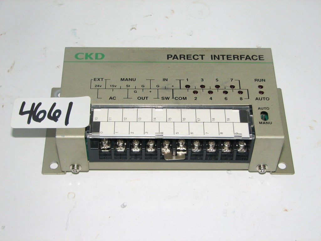 Ckd Corp. Parect Interface Pi-Ev-D4-1 Ac100V - 2627 - Use – BME Bearings  and Surplus