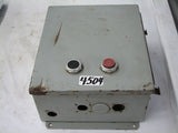 Hofffman A-1210X6 Cut Out Box - Enclosure Type 12 - W/A-B Relay #700N400A1