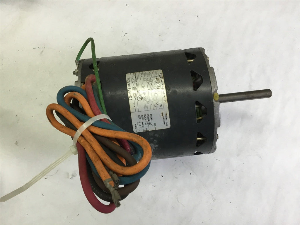 A.O. SMITH F48SS6E9 1/2 HP HVAC MOTOR 208-230 V 1100 RPM 3 SPEED SINGEL PHASE