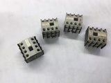 LOT OF 4--- KLOCKNER MOELLER 22 DIL M CONTACTOR 600 VAC, 15 AMP