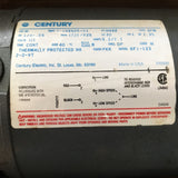 CENTURY 168605-01 MITIR 1/3-.05HP 1725/825RPM 60HZ