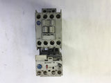 ALLEN-BRADLEY 100-C09*10 CONTACTOR 460 V @ 5 HP W/ 193-EA1DB 1.0-2.9A RELAY