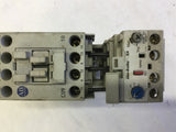 ALLEN-BRADLEY 100-C09*10 CONTACTOR 460 V @ 5 HP W/ 193-EA1DB 1.0-2.9A RELAY