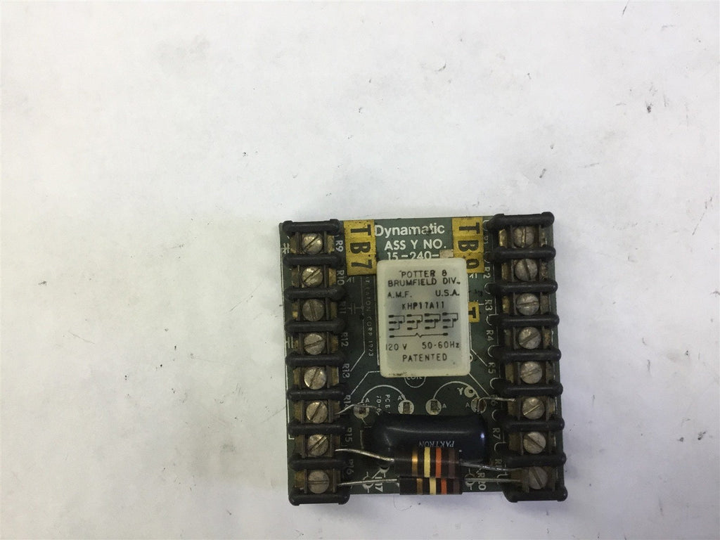 DYNAMATIC 15-240 RELAY BOARD