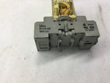 LOT OF 5 IDEC RY4S-UL RELAY AC 110-120 VOLTS WITH BASE