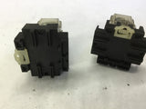 LOT OF 2-- DELTROL CONTROLS 120 V COIL, 1/6 HP 10 A RELAY