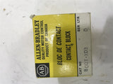 ALLEN BRADLEY 800T-XD3 CONTACT BLOCK