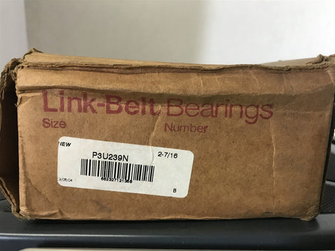 LINKBELT P3U239N New Ball Bearing Pillow Block