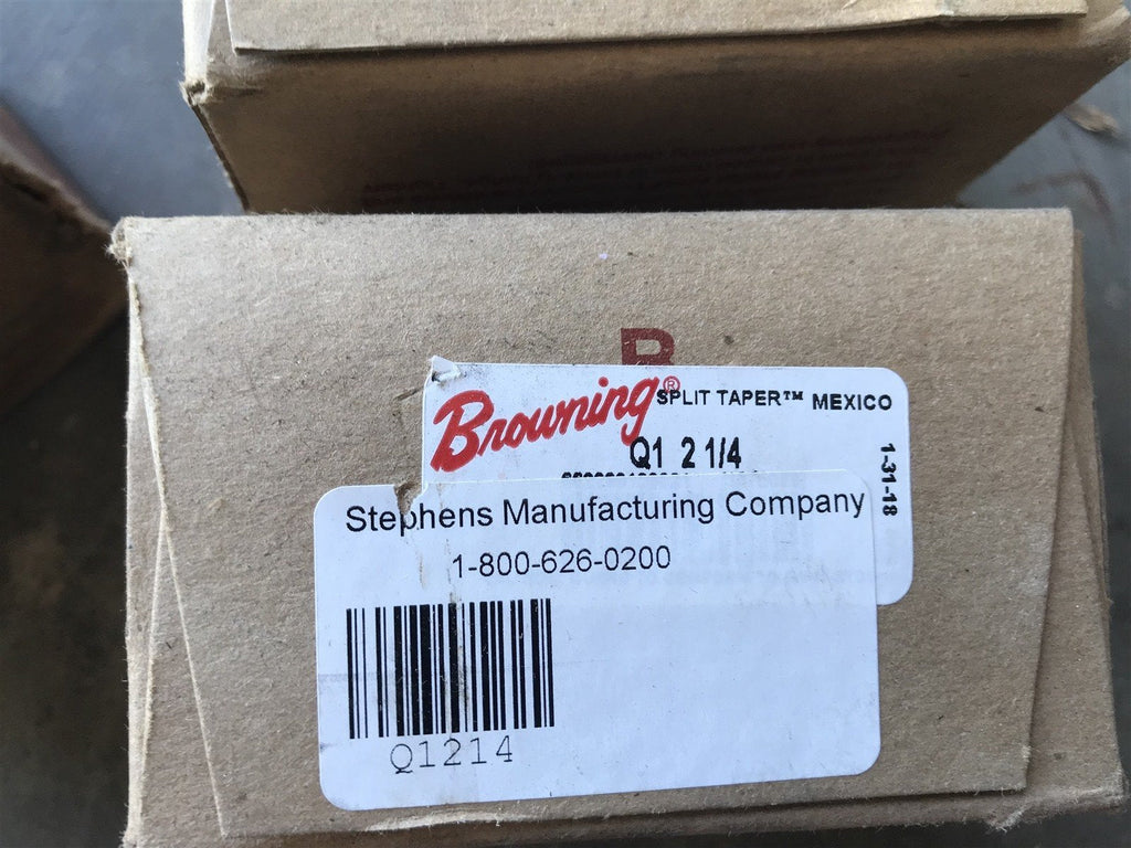 Browning Q1X2-1/4 Q1X214 Taper Lock Bushing