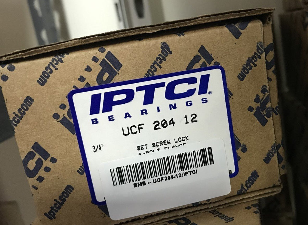 IPTCI UCF 204 12 3/4" Square 4 Bolt Flange Block Mounted Bearing Unit