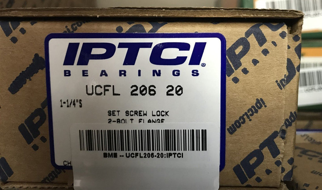 IPTCI UCFL 206 20 2 BOLT FLANGE BEARING