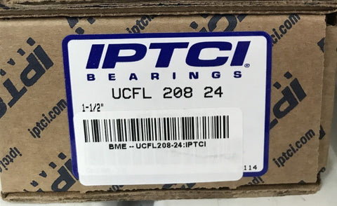 IPTCI UCFL 208 24 2 BOLT FLANGE BEARING