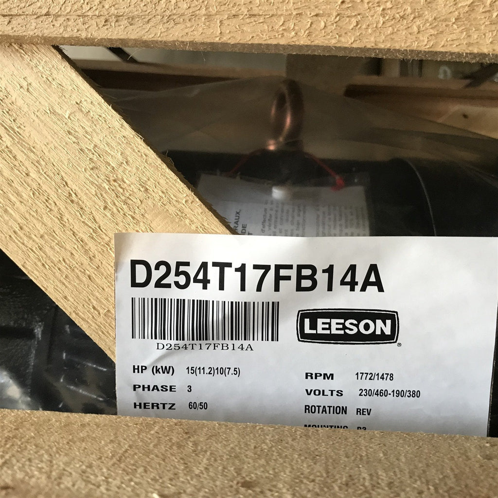 LEESON B199016.00 3PH 1772/1478RPM 230/460-190/380V