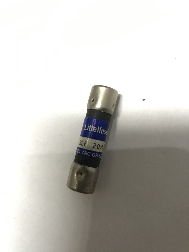 Littelfuse BLF 20, 20A, 125VAC Fuses LOT OF 3