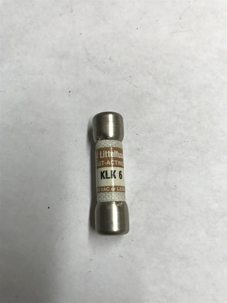 LITTELFUSE KLK 6 LOT OF 3