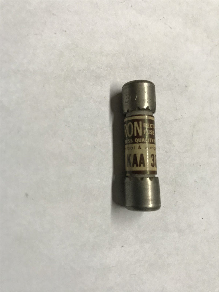 BUSSMANN FUSE KAA 30 130V LOT OF 3