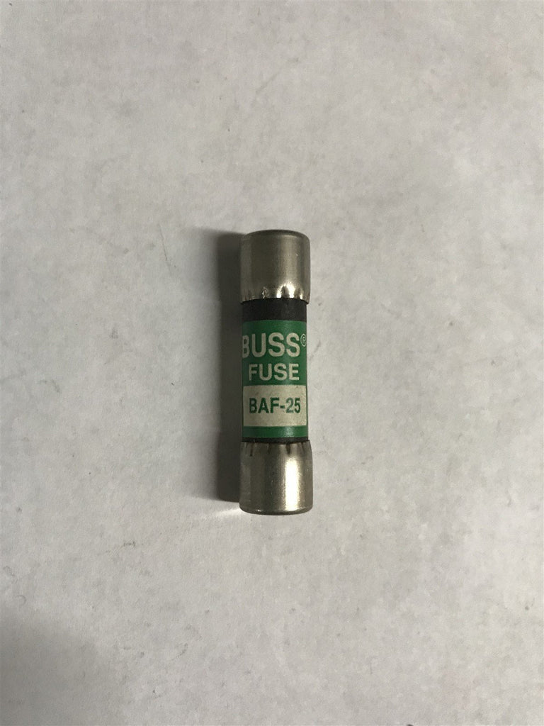 BUSSMAN BAF 25 FUSES LOT OF 5