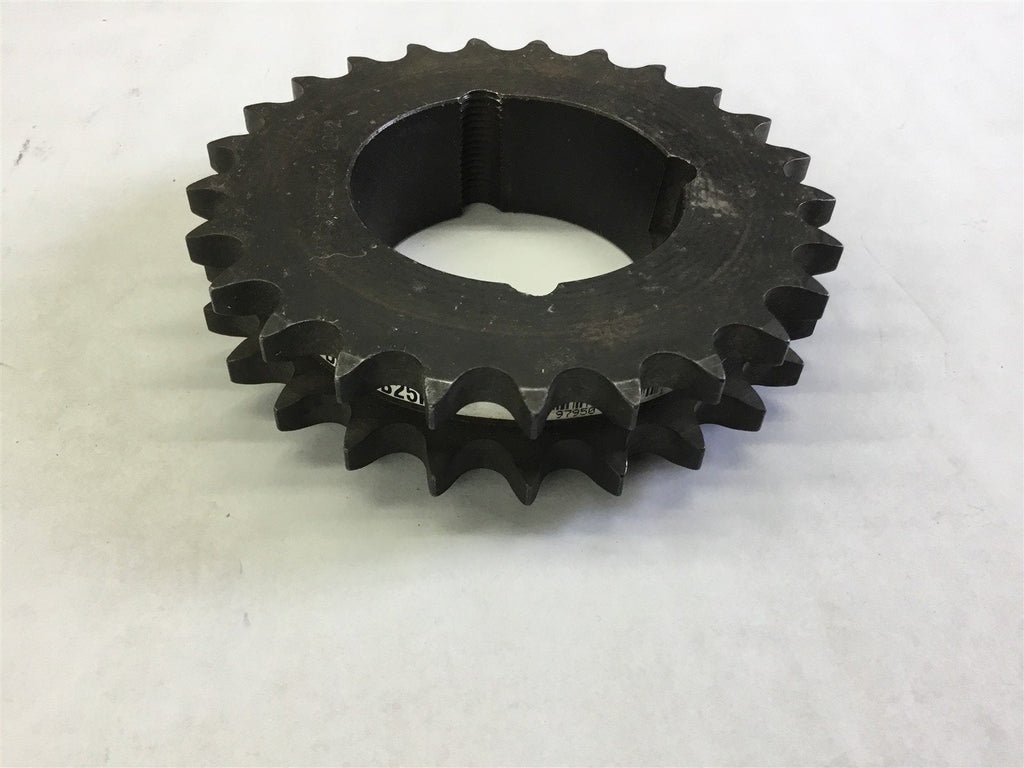 MARTIN D50BTB25H SPROCKET DOUBLE 50 CHAIN, 25 TEETH USES TB BUSHING