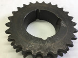 MARTIN D50BTB25H SPROCKET DOUBLE 50 CHAIN, 25 TEETH USES TB BUSHING