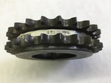 MARTIN D50BTB25H SPROCKET DOUBLE 50 CHAIN, 25 TEETH USES TB BUSHING