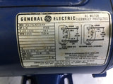 GENERAL ELECTRIC 5KC38LN231AZ 3/4 HP AC MOTOR 115/230 VOLTS, SINGLE PHASE 56CY