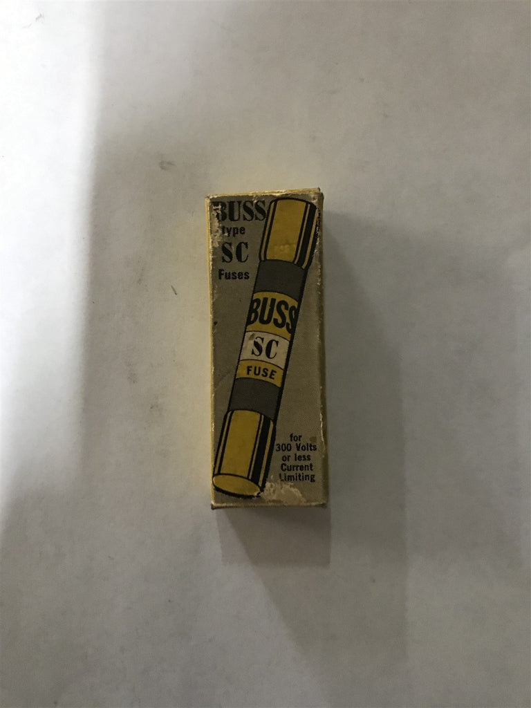 BUSSMAN SC 60 BOX OF 2 TYPE SC FUSES NIB