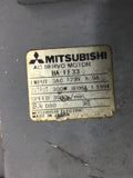 MITSUBISHI HA-FF33 AC SERVO MOTOR 129 VOLT INPUT, 300 W OUTPUT 3000 RPM