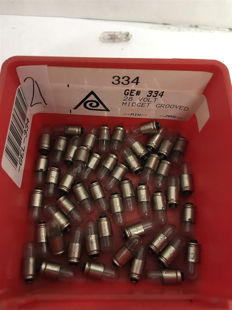 334 28V LOT OF 49 BULBS