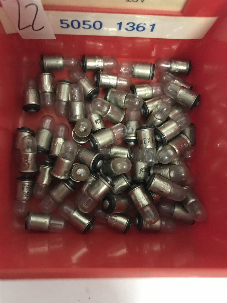 344 10V LOT OF 55 BULBS