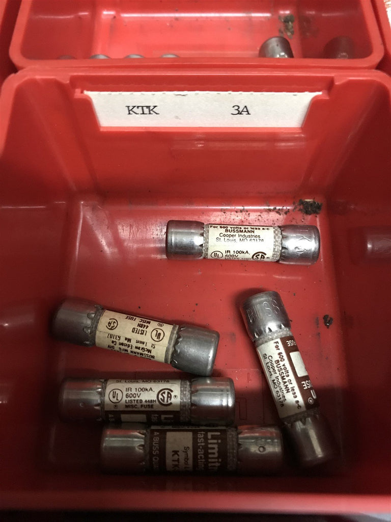 LIMITRON KTK 3 LOT OF 5 FUSES