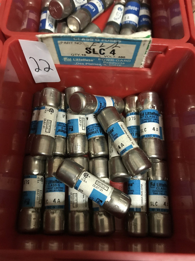 LITTELFUSE SLC 4 LOT OF 18 FUSES