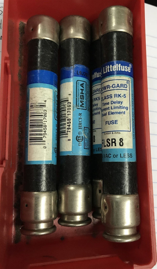 LITTELFUSE FLSR 8 LOT OF 4 FUSES