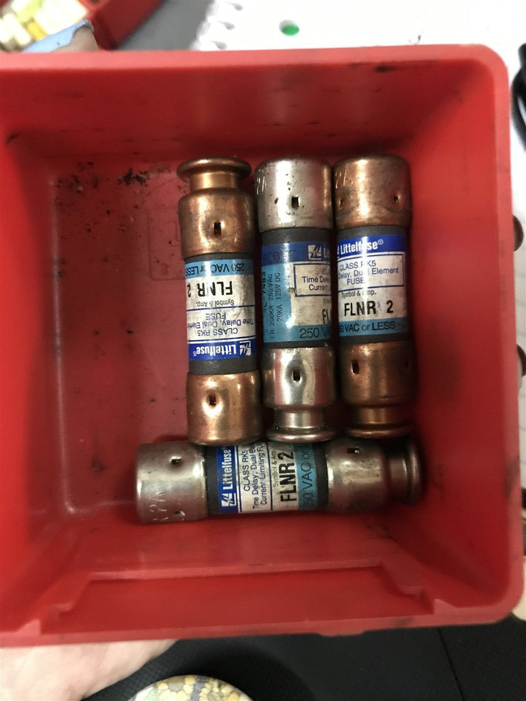 LITTELFUSE FLNR 2 LOT OF 4 FUSES