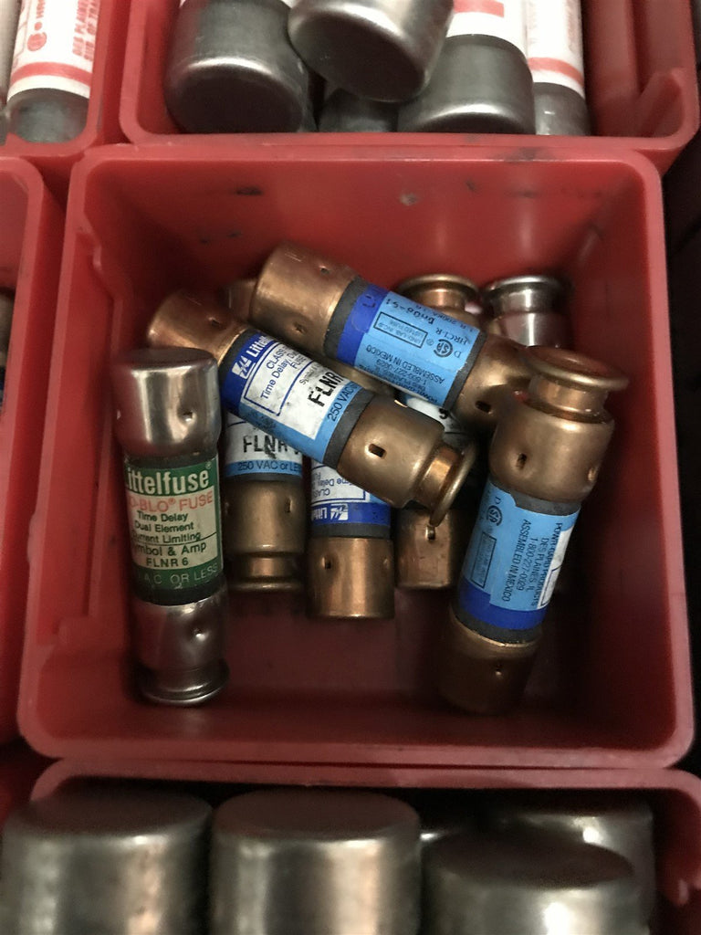 LITTELFUSE FLNR 6 LOT OF 8 FUSES