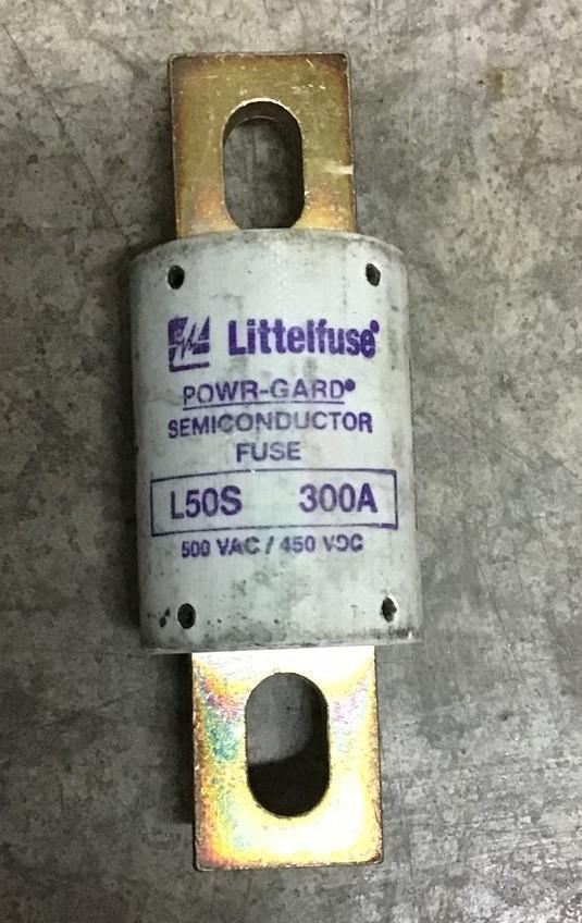 LITTELFUSE L50S 300A FUSE SURPLUS