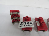 5 LEOTECH TERMINAL BLOCKS   235B4590AA  -   NEW