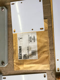 LOT OF 6 ASSORTED BACKPLATES FOR ENCLOSURE, E6P6, E10P8, JB884,