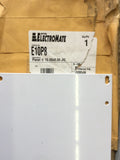 LOT OF 6 ASSORTED BACKPLATES FOR ENCLOSURE, E6P6, E10P8, JB884,