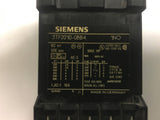 SIEMENS 3TF2010-0BB4 CONTACTOR 460 V @ 5 HP 24 DC COIL W/ 3TX4440-0A