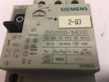 SIEMENS 3VU1300-1MD00 0.24-0.4 AMP MANUAL MOTOR STARTER 460 VOLT @ 18 HP