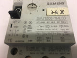 SIEMENS 3VU1300-1ML00 6-10 AMP MANUAL MOTOR STARTER 460 VOLT @ 15 HP