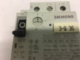 SIEMENS 3VU1300-1ML00 6-10 AMP MANUAL MOTOR STARTER 460 VOLT @ 15 HP