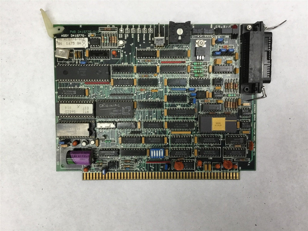 MTS PWB D418775-01B 418776-01F ELECTRICAL BOARD