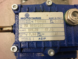 MOTORVARIO TS63C4 0.26 KW GEAR MOTOR 265/460 VOLTS 1650 RPM 2.94:1 RATIO