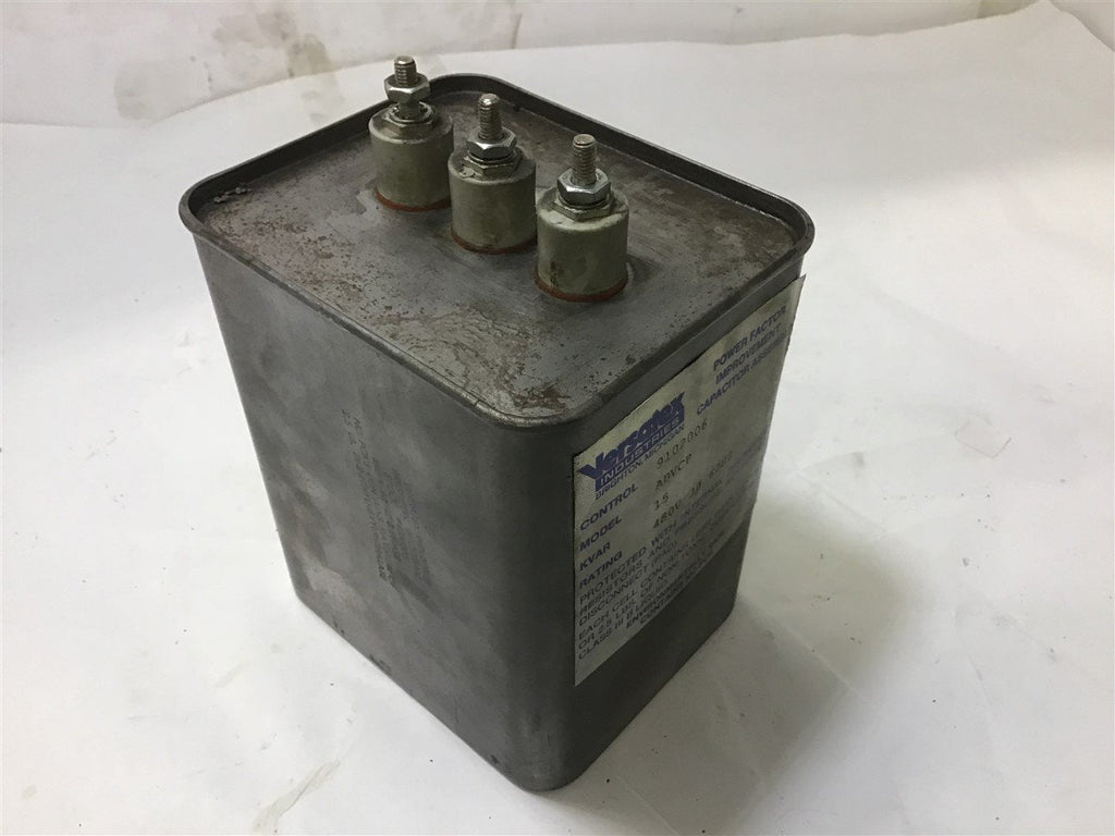 VERSATEX ABVCP/43M/15AB,15CD KVAR 2@15 480V CAPACITOR