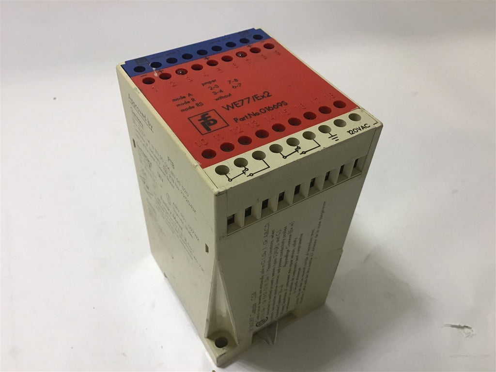 PEPPERL+FUCHS WE77/EX2 01669S ISOLATOR SWITCH RELAY