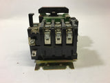 GENERAL ELECTRIC CR206B0 NEMA SIZE 0 CONTACTOR 460 V @ 5 HP 115 V COIL