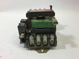 GENERAL ELECTRIC CR206B0 NEMA SIZE 0 CONTACTOR 460 V @ 5 HP 115 V COIL