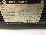 ALLEN-BRADLEY 1326AB-B410G-21-ML AC SERVO MOTOR 5000 RPM, 2 KW 2.44 AMPS