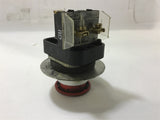 ALLEN-BRADLEY 800T-FXT D4 RED TWIST RELEASE PUSHBUTTON